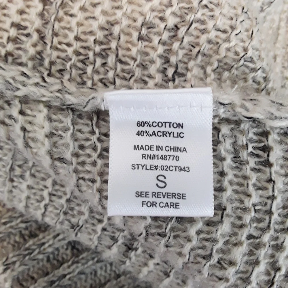 SIENNA SKY Long Hooded Knit Cardigan EUC sz S